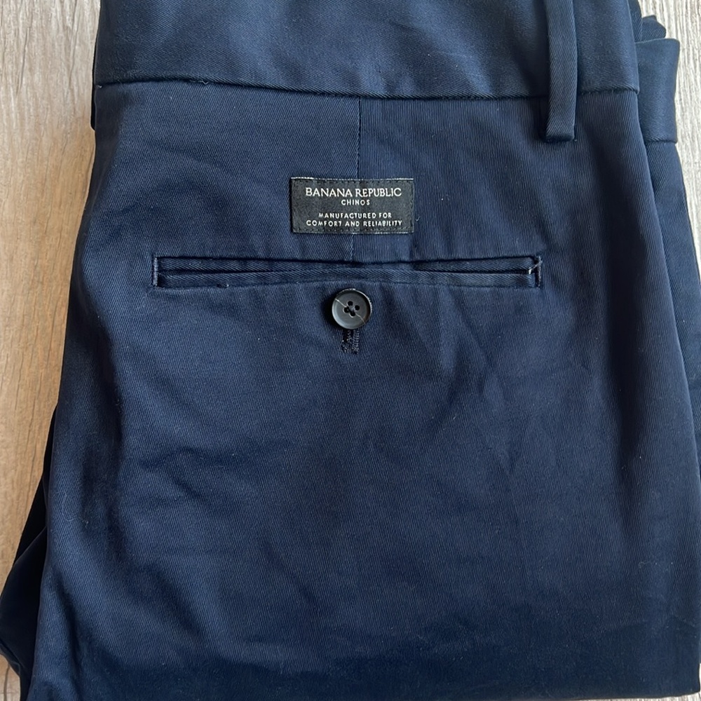 Banana Republic Fulton Rapid Movement Chino Men’s Size 31 X 32